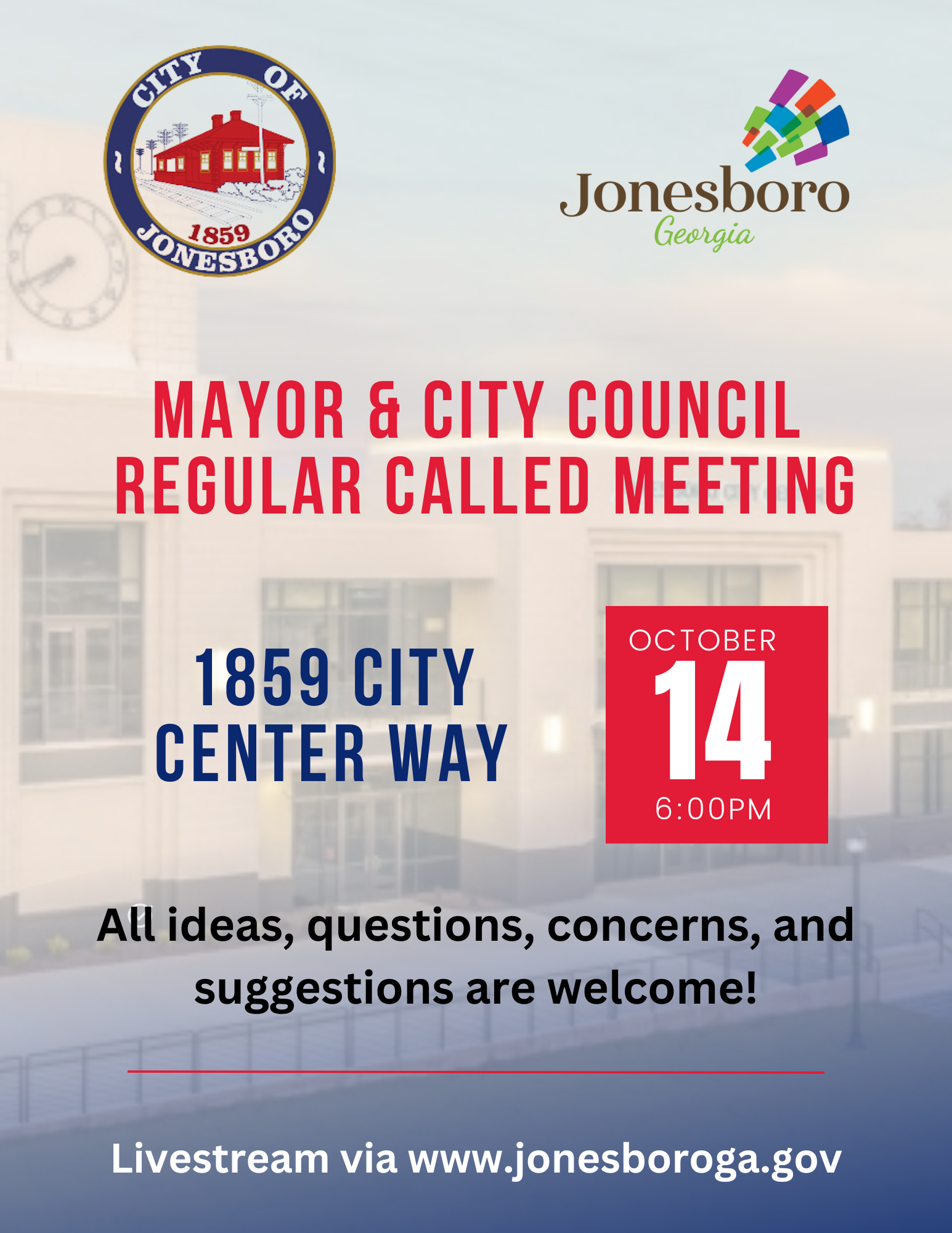 Mayor and City Council Regular Meeting